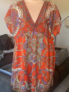 ANGIE Summer Mini Dress/ Beach Coverup
